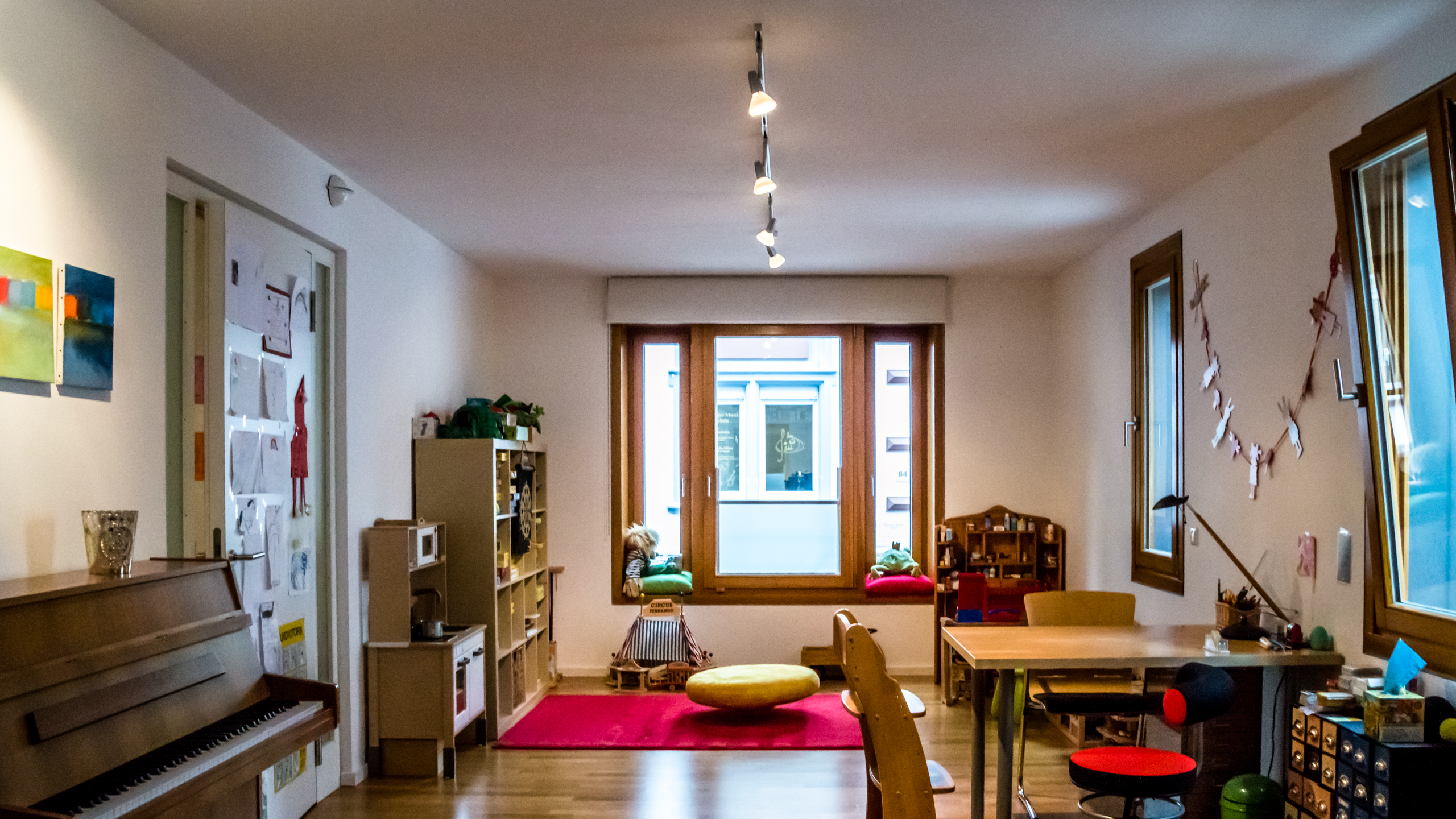 Praxisraum von innen